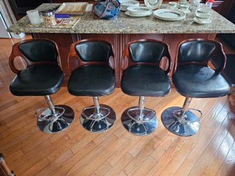Set Of Four Bar Stools