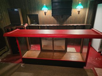 Vintage Display Case Turned Bar