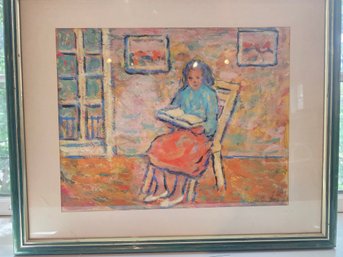 La Lectrice By Nachum Gutman