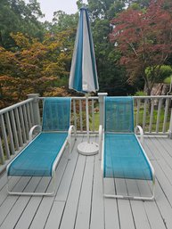 Vintage Outdoor Chaises And Seating