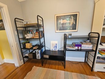 Metal Tiered Shelving Unit