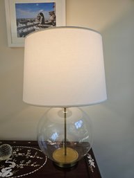 Clear Glass Sphere Body Lamp (A)