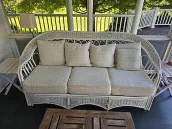 Wicker Couch