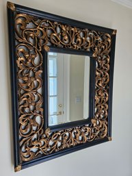 Ornately Carved Gilt Hall Mirror
