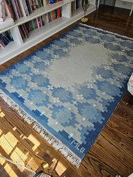 Flat Weave Geometric Patterned Area Rug - ***SHIPPING AVAILABLE FOR THIS ITEM - PLESE READ DESCRIPTION***