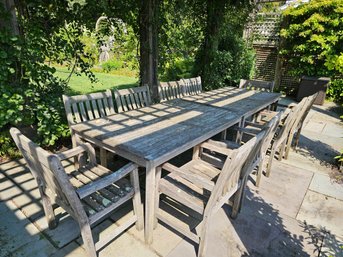 Outdoor Teek Dining Tables And Chairs