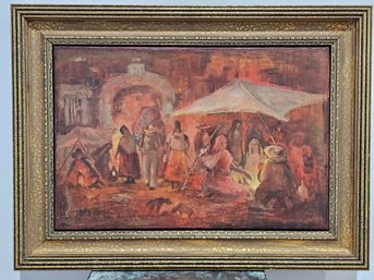 Vazquez Parra Oil On Canvas