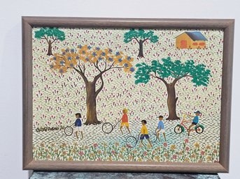 Giovanni Children Riding Bicycle
