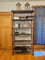 Large Industrial Style Shelving Unit