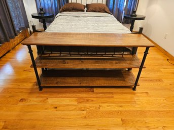 Lateral Shelving Unit Industrial Style