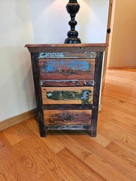 Fun, Distressed Colorful Set Of Drawers