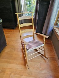 Gorgeous Rocker With Beautiful Flame Grain