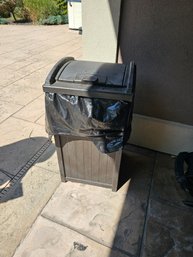 Outdoor Garbage Can