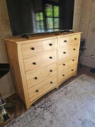 Natural Wood Dresser