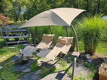 Covered Swing Lounger