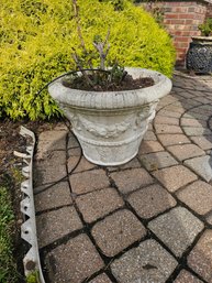 Pair Of Concrete Planters