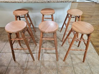 Group Of Six Stools