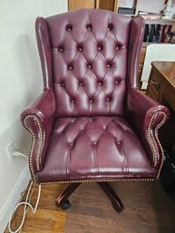 Rich Office Chair And Pair Of Office Guest Chairs