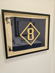 Vintage Framed Golf Flag