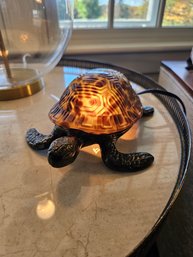 Brass/Bronze Turtle Table Lamp/night Light