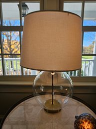 Clear Glass Sphere Body Lamp (C)