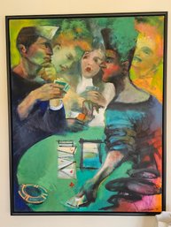 The Gambler By Artist Leslie Bender