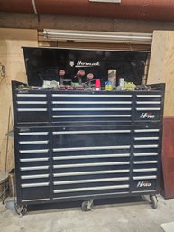 Massive Tool Chest Filled With Tools (Many Are Snap-On Made)