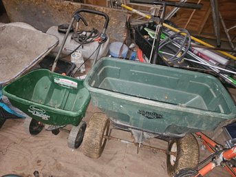 Pair Of Garden Spreaders