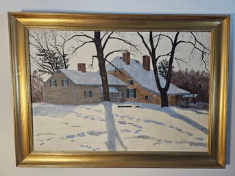 Oil On Board By Balmert