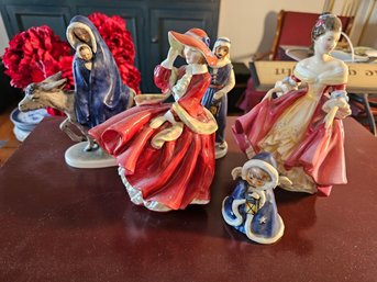 Group Of Ceramic Figurines