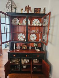 All Of The China And Decor Seen Here