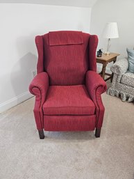 Red Wingback Reclining Chair (B)