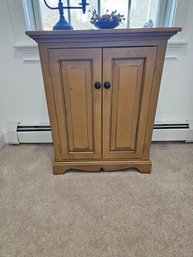 Wood Storage Cabinet