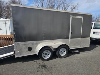16 Foot Vnose Enclosed Trailer