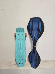 Pair Of Kids Skateboards