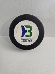 Collectible Hockey Puck Of Binghamton Whalers