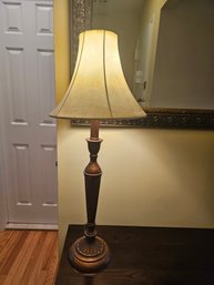 Accent Lamp With Textured Copper Finish