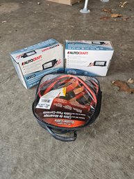 Jumper Cables And Two Battery Tenders