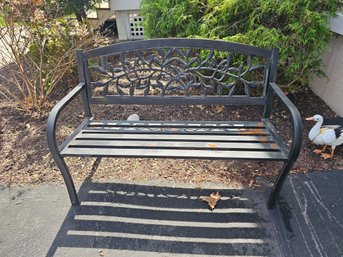 Metal Garden Bench