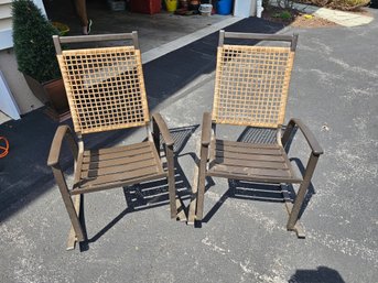 Pair Of Aluminum Rockers