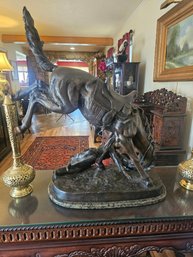 The Wicked Pony Large Bronze By Remington Reproduction
