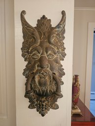 Cast Iron Greenman Door Knocker