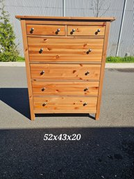 Tall Wood Dresser