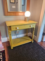 Vintage Painted Wood Entry Table
