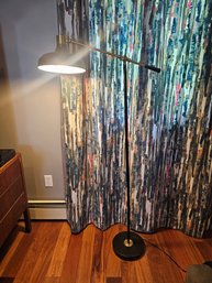 Handsome Metal And Brass Cantilever Lamp