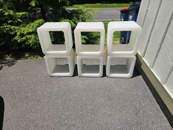 Group Of 6 Modular Storage Shelves