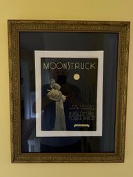 Framed Moonstruck Steet Music Book
