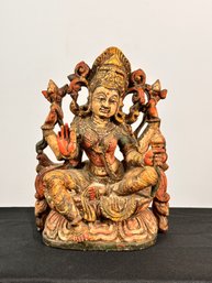 Intricately Carved Stone Ganesha