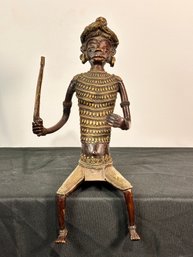 Bronze Seated Dhokra