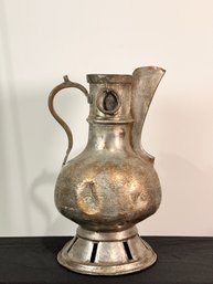 Persian Ewer/Pitcher Has Dents